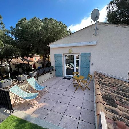 L échappée belle Coquet appt proche du village naturiste , terrasse et parking Agde Exterior foto