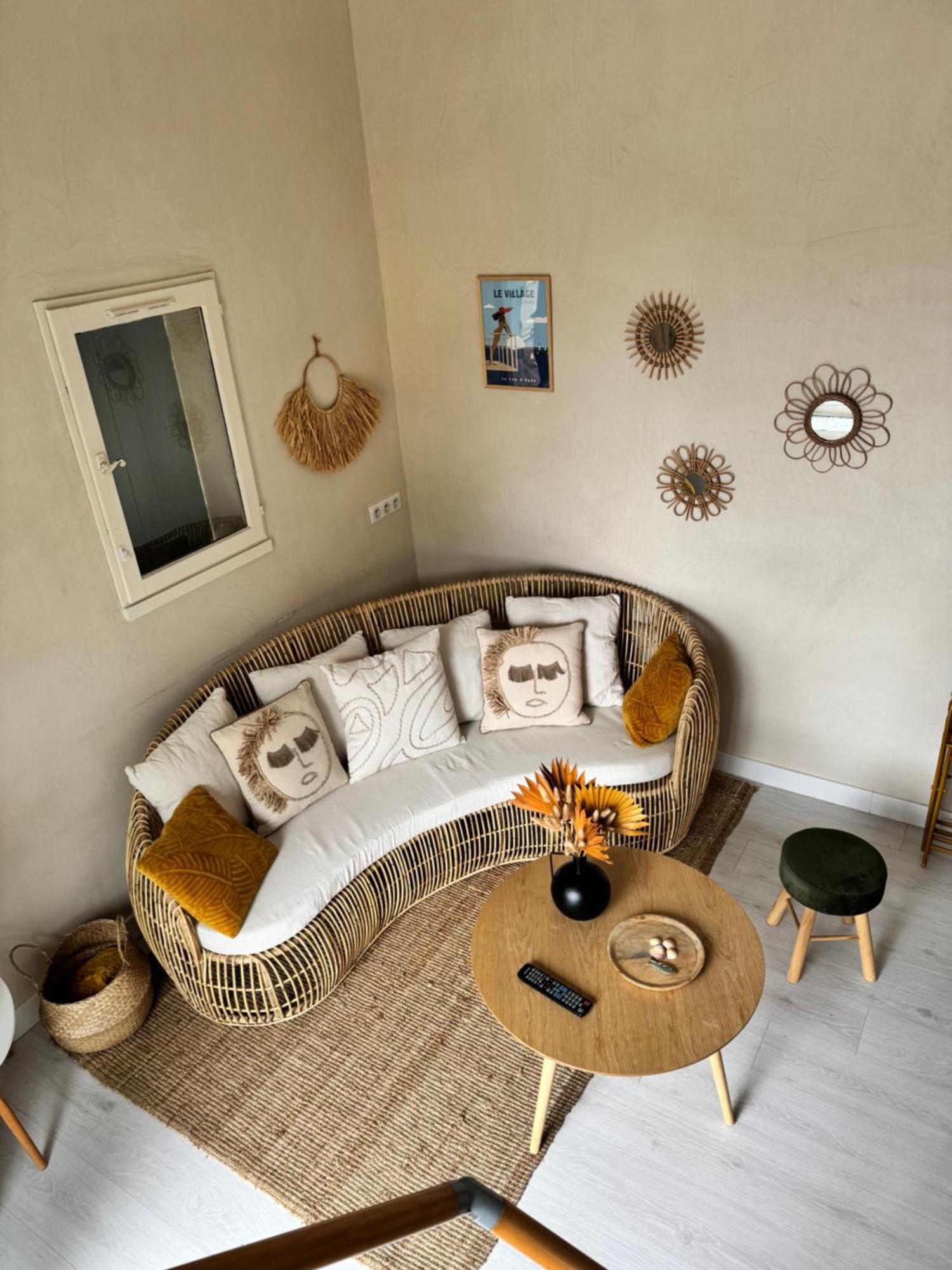 L échappée belle Coquet appt proche du village naturiste , terrasse et parking Agde Exterior foto